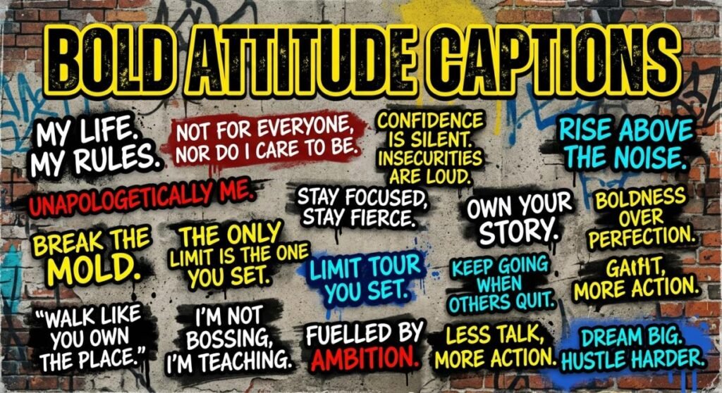 Attitude Captions