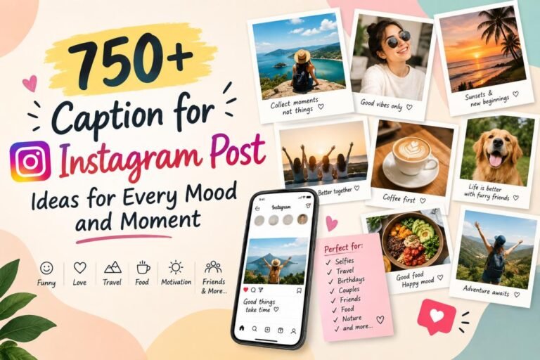 Caption for Instagram Post