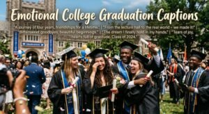 College Graduation Captions